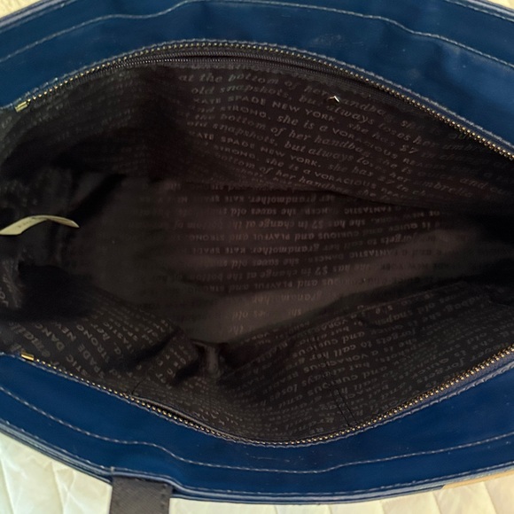 KATE SPADE “Going Places” Francis Map Leather Tote - Picture 5 of 11